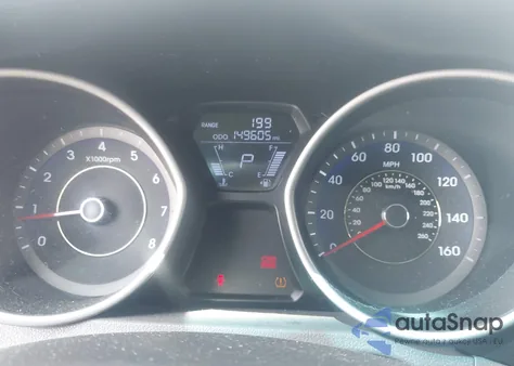 2011 Hyundai Elantra Gls (Ulsan Plant) из США, поврежденный, VIN KMHDH4AE6BU082836